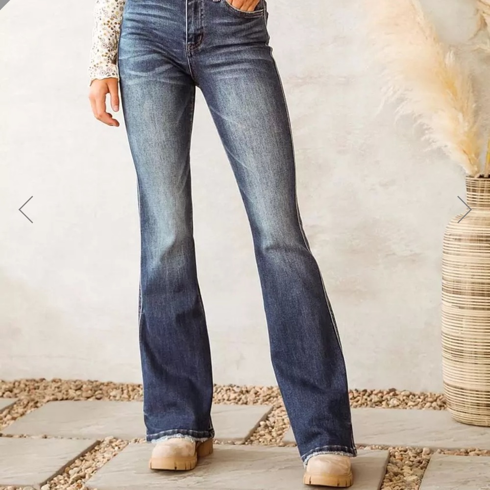 Flying monkey bootcut jeans